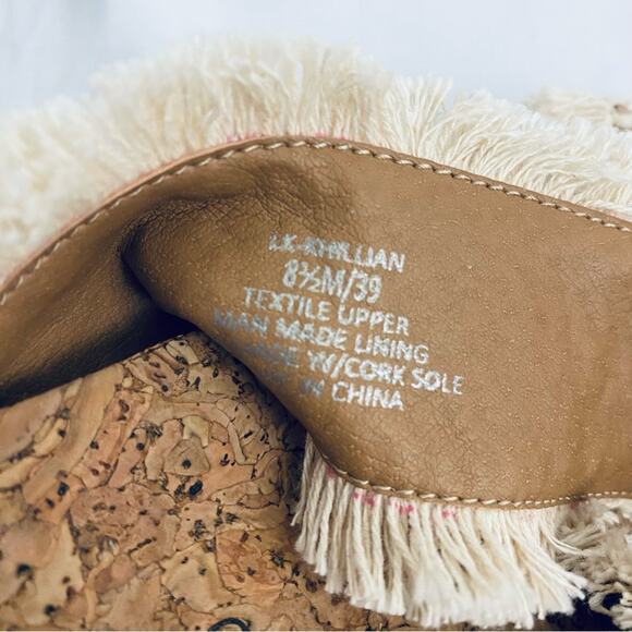 Lucky Brand Cork Wedges Size 8.5 - Picture 8 of 8